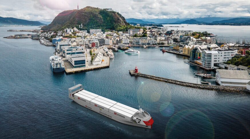 In Norwegen beginnt die Zukunft der Öko-Feederschiffe