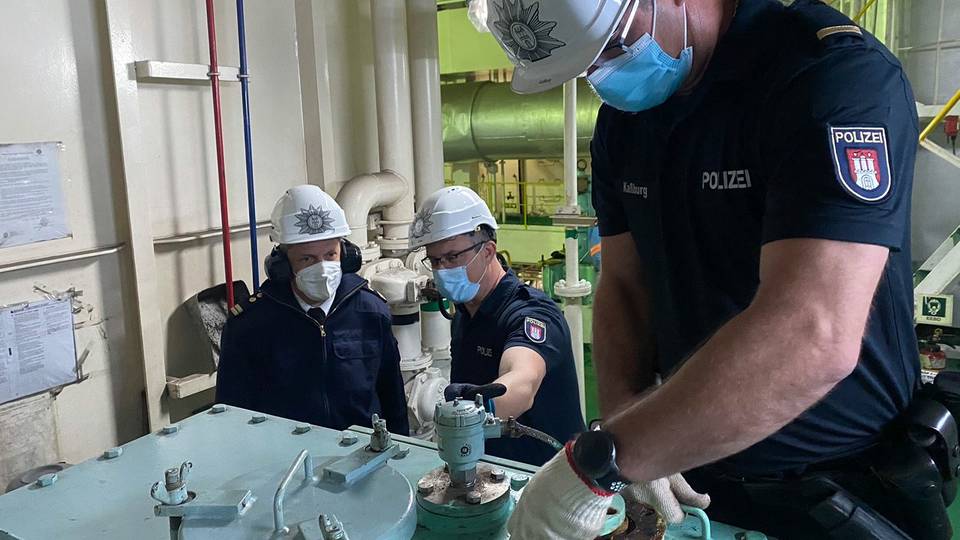 Unterwegs mit der Wasserschutzpolizei Hamburg