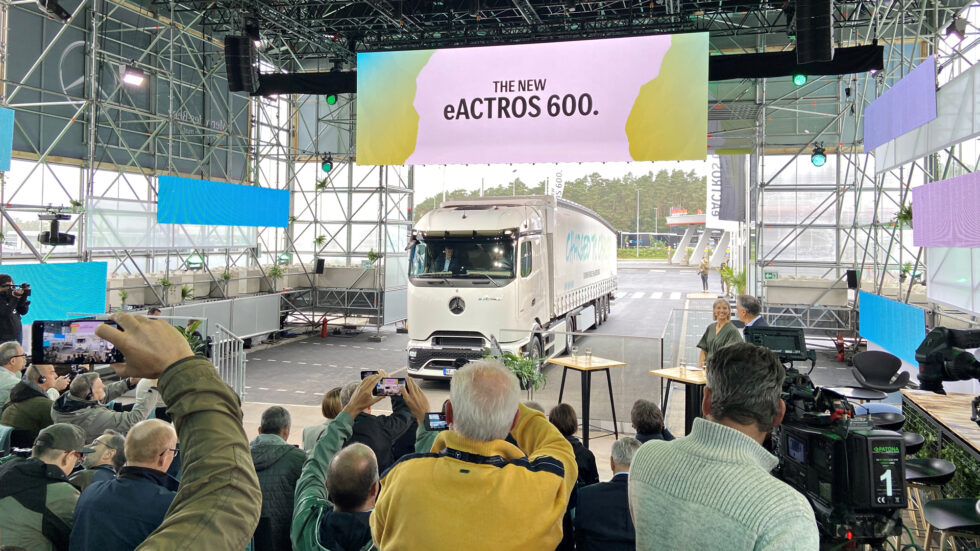 Der eActros 600 ist auf der Zielgeraden