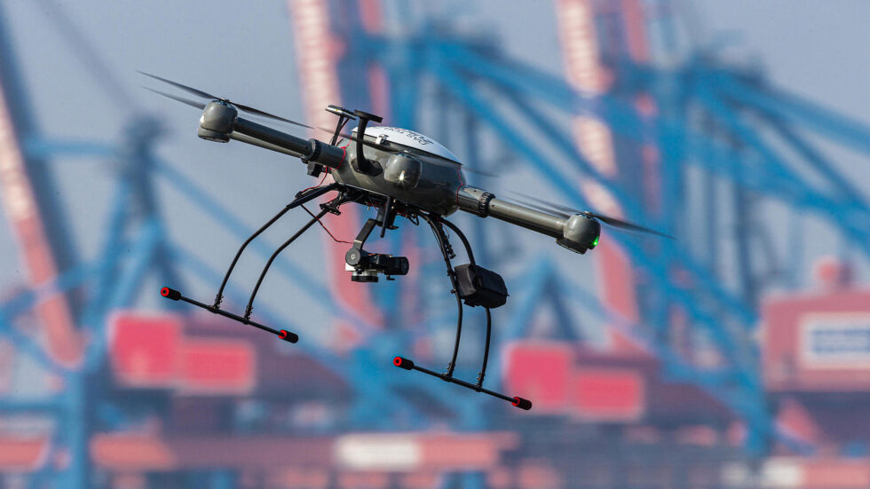 Hamburg entwickelt EU-weit ersten Test-Luftraum für Drohnen